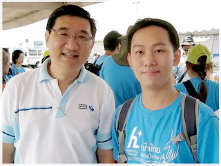 คุณสิทธิชัย สุขเจริญมิตร หัวหน้าแก๊งค์ ร.พ. เปาโล